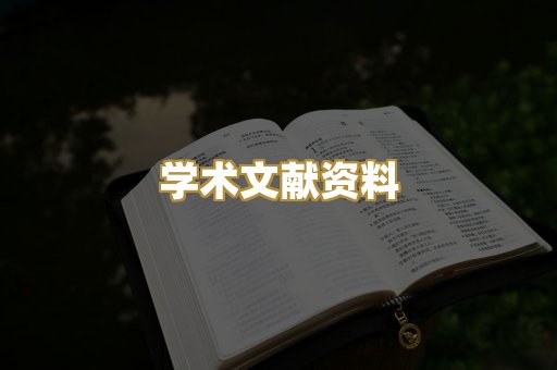 学术文献资料